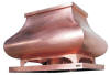 Custom Copper Chimney Shroud